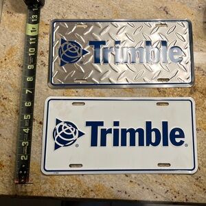 Trimble License Plate Set - 2